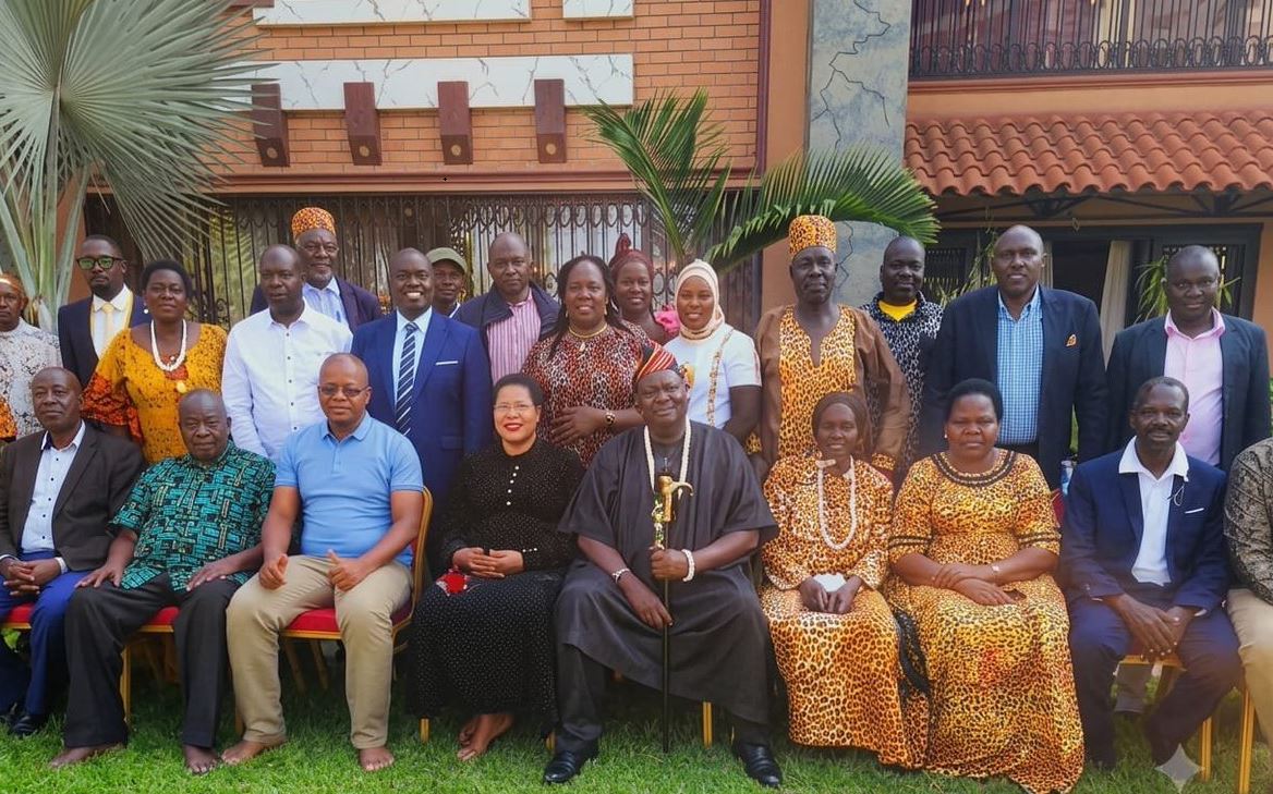 Iteso Cultural Leaders Visit to Former Speaker Anita Among in Nakasero