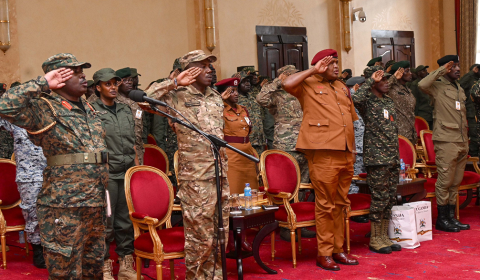 Museveni graduates 106 senior security officers
